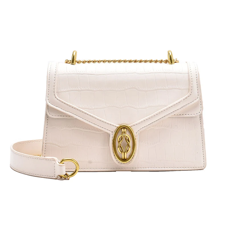 Female Crocodile Pattern Square Shoulder Bag New High-quality PU Leather Women's Designer Handbag Chain Messenger Bag Bolsos Sac
Female Crocodile Pattern Square Shoulder Bag New High-quality PU Leather Women's Designer Handbag Chain Messenger Bag Bolsos Sac