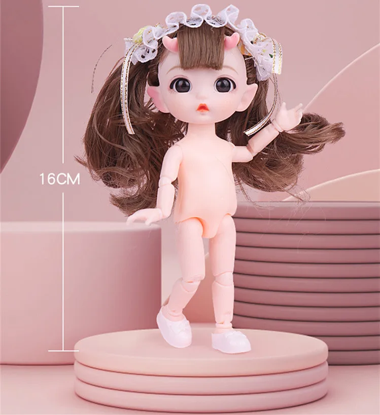 4pcs/set BJD 16 cm Doll Fashion Princess Set Gift Box 13 Joint Movable Girl Dress-up Toy Event Festival Birthday Prize DIY Gift
4pcs/set BJD 16 cm Doll Fashion Princess Set Gift Box 13 Joint Movable Girl Dress-up Toy Event Festival Birthday Prize DIY Gift