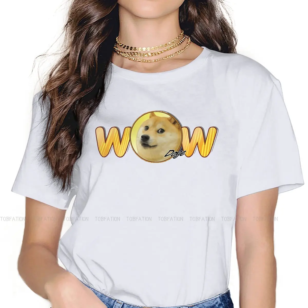 

Dogecoin криптовалюты майнеры мемы женщины футболка Doge Est 2013 Женские топы графические кавайные футболки Дамская 5XL хлопковая футболка