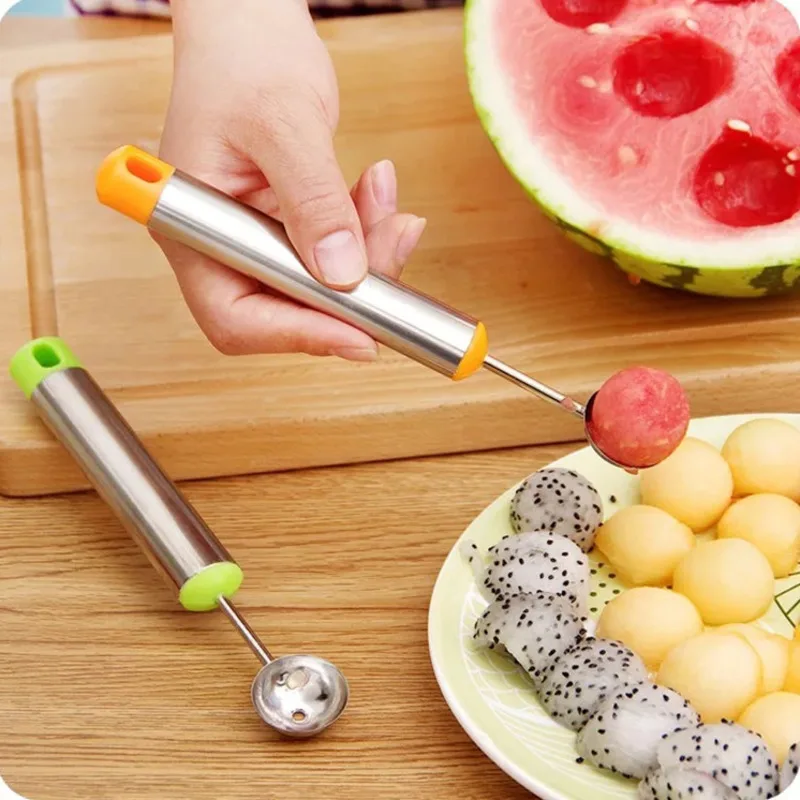 1 PCS Stainless Steel Watermelon Ball Digger Ice Cream Dig Ball Spoon Baller DIY Assorted Cold Dishes Tool Kitchen Accessory
1 PCS Stainless Steel Watermelon Ball Digger Ice Cream Dig Ball Spoon Baller DIY Assorted Cold Dishes Tool Kitchen Accessory