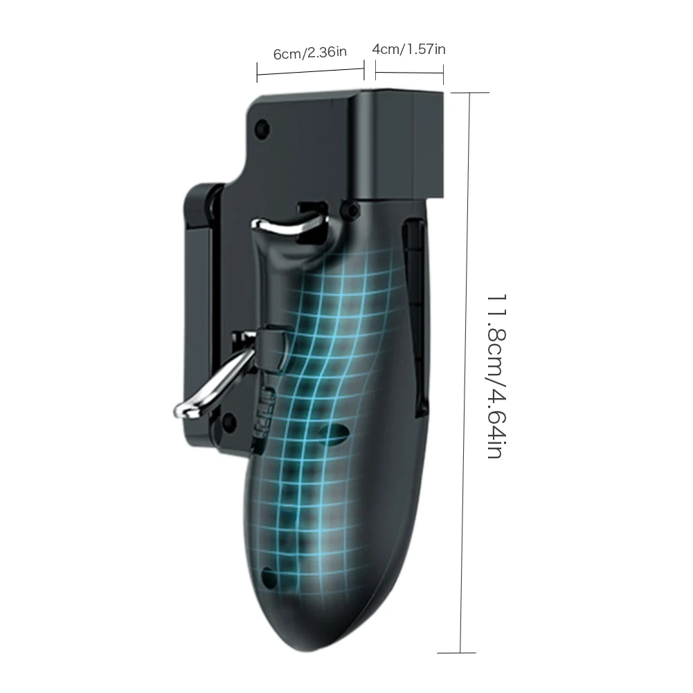 1pair Mobile Game Controller for PUBG Mobile Controller 4-Key Trigger for iOS/Android Tablets
1pair Mobile Game Controller for PUBG Mobile Controller 4-Key Trigger for iOS/Android Tablets