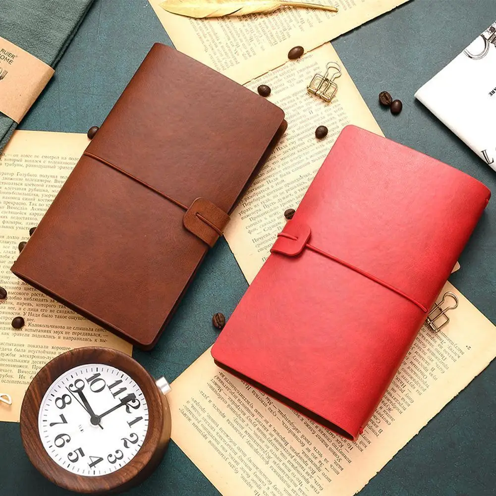 A6 Retro Notebook Journals Notepad Vintage PU Leather Gift Diary Planner Office Stationery Traveler's Record Notebook R7M3 
A6 Retro Notebook Journals Notepad Vintage PU Leather Gift Diary Planner Office Stationery Traveler's Record Notebook R7M3