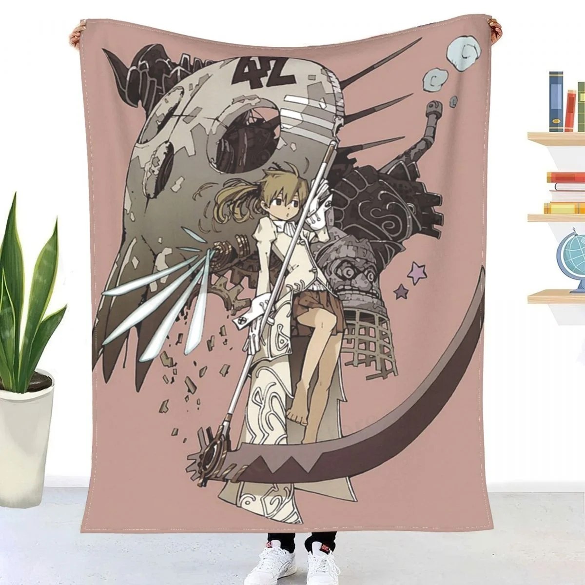 Souleater Maka Albarn Throw Blanket Sheets on the bed blanket/ on the sofa decorative bedspreads for children throw
Souleater Maka Albarn Throw Blanket Sheets on the bed blanket/ on the sofa decorative bedspreads for children throw