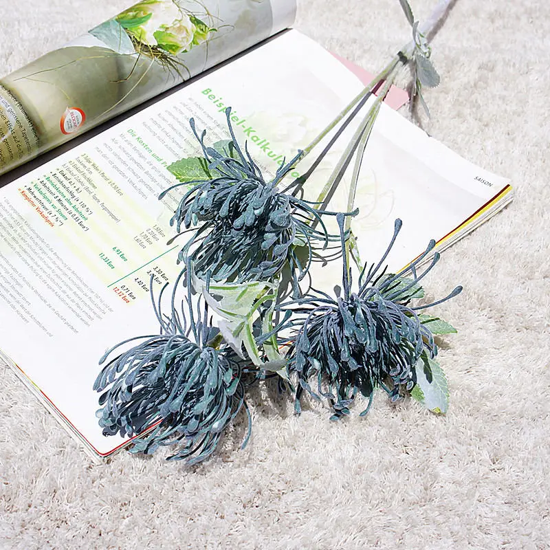 3 Fork Artificial Flowers for Wedding decoration flowers artificiales plastic fake flower plant fleur artificielle
3 Fork Artificial Flowers for Wedding decoration flowers artificiales plastic fake flower plant fleur artificielle