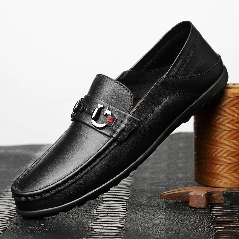 Genuine Leather Men Casual Shoes Italian Men Loafers Moccasins Slip on Men's Flats Breathable Footwear Male Driving Soft Shoes
Genuine Leather Men Casual Shoes Italian Men Loafers Moccasins Slip on Men's Flats Breathable Footwear Male Driving Soft Shoes