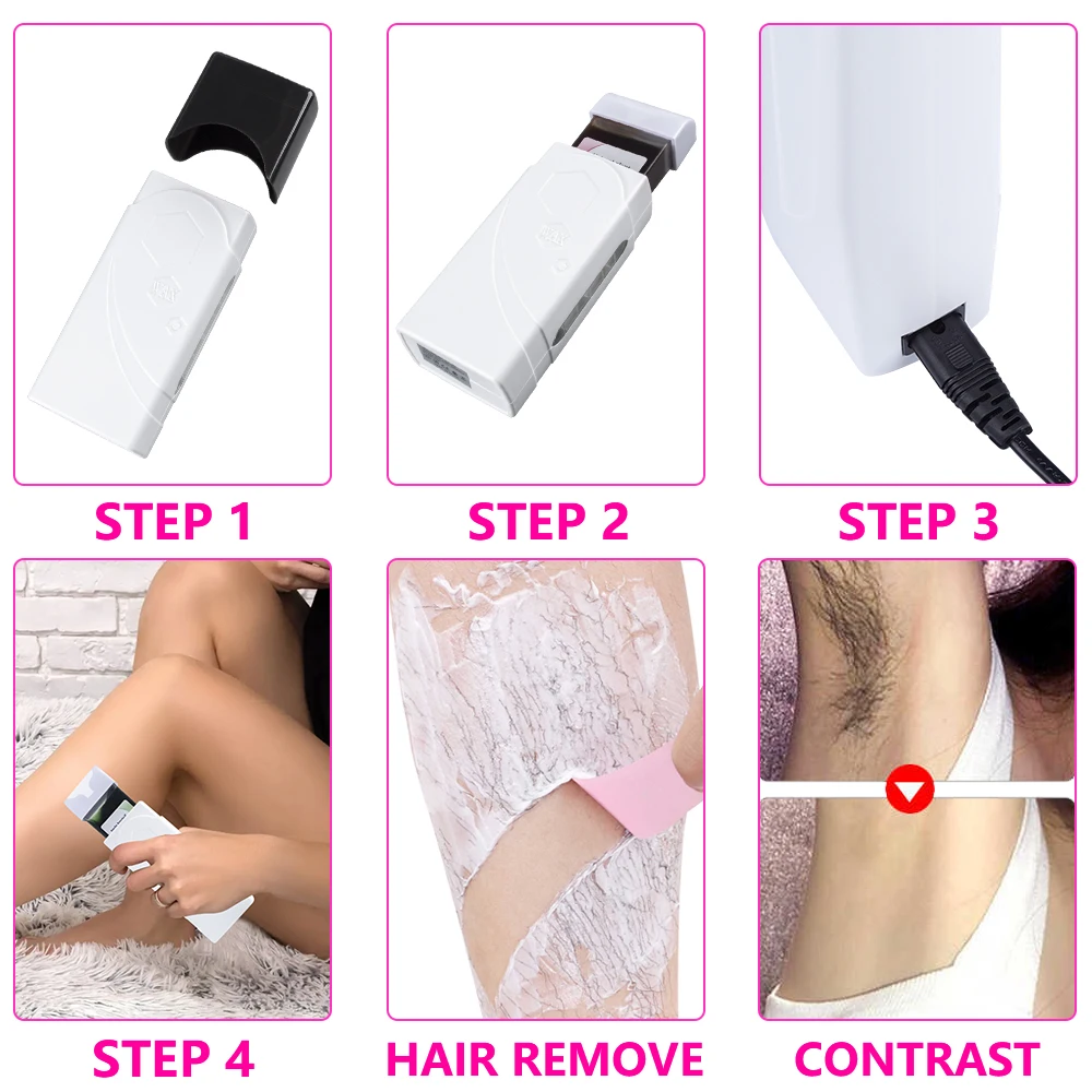 Paraffin Roller Wax Heater Hair Removal Wax-melt Machine Roll on Cartridge Depilatory Epilator Wax Warmer SPA Kit Waxing Paper
Paraffin Roller Wax Heater Hair Removal Wax-melt Machine Roll on Cartridge Depilatory Epilator Wax Warmer SPA Kit Waxing Paper
