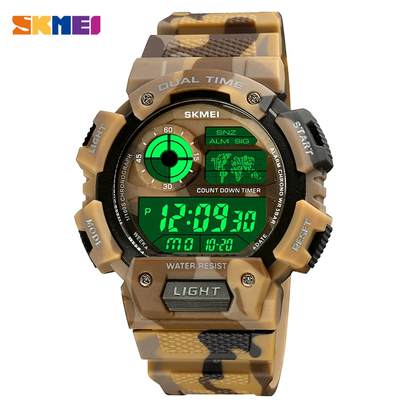 Luminous Display Mem Digital Watches SKMEI Brand Casual 50M Waterproof Sport Watch Men Vintage PU Strap Electronic Hour for Male
Luminous Display Mem Digital Watches SKMEI Brand Casual 50M Waterproof Sport Watch Men Vintage PU Strap Electronic Hour for Male