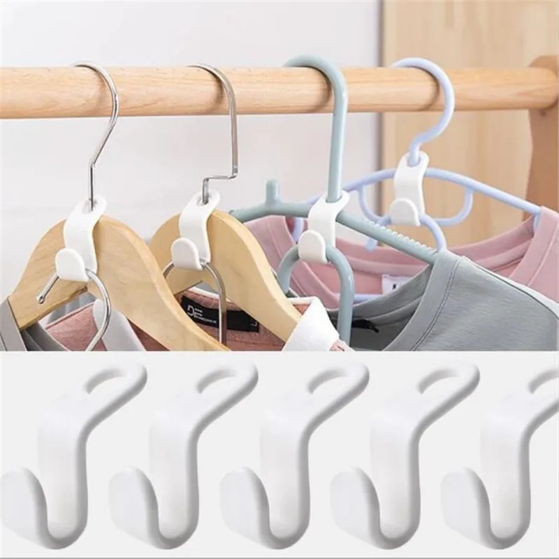 10pcs Multi-function Space-saving Hanger Hook Coat Hook Plastic Closet Stack Hanger Rack Bedroom Storage Wardrobe Organizer
10pcs Multi-function Space-saving Hanger Hook Coat Hook Plastic Closet Stack Hanger Rack Bedroom Storage Wardrobe Organizer