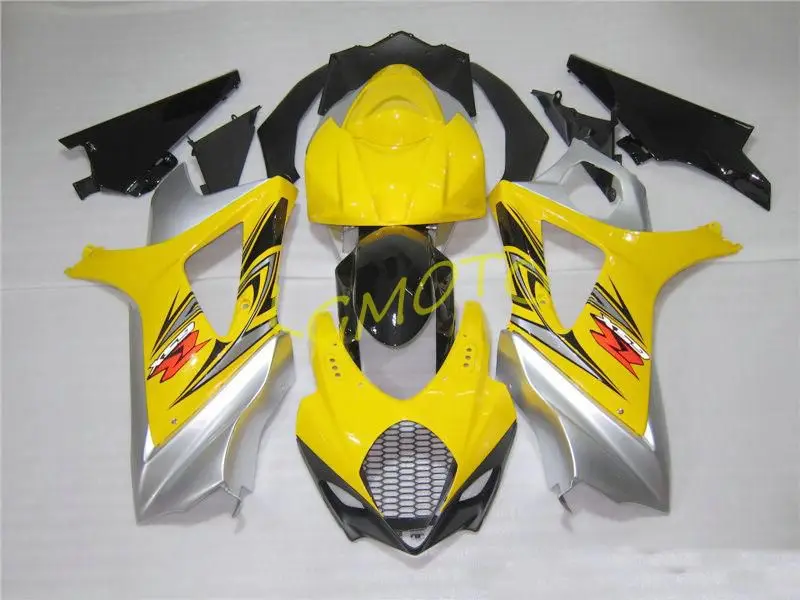 Motorcycle injection yellow white free custom ABS Full fairing Kits for SUZUKI GSXR1000 GSXR 1000K5 body kits 2005 2006 Bodywork
Motorcycle injection yellow white free custom ABS Full fairing Kits for SUZUKI GSXR1000 GSXR 1000K5 body kits 2005 2006 Bodywork
