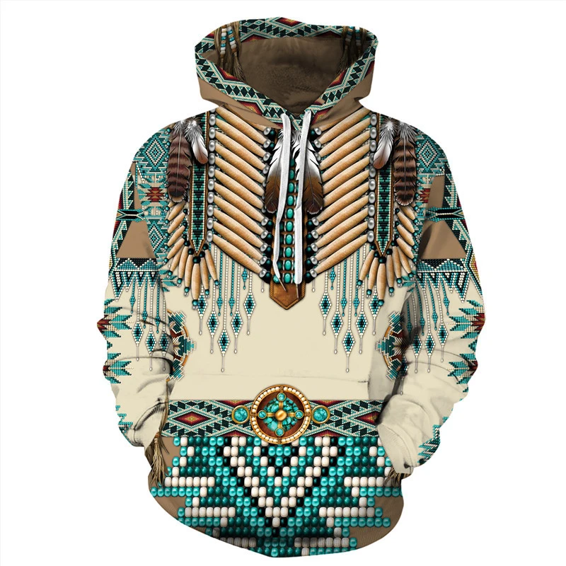 Indian Bohemian European and American Fashion Lovers Hoodie Men's Loose Large Size 3D Printed Men's Hoodie Goes With Everything
Indian Bohemian European and American Fashion Lovers Hoodie Men's Loose Large Size 3D Printed Men's Hoodie Goes With Everything