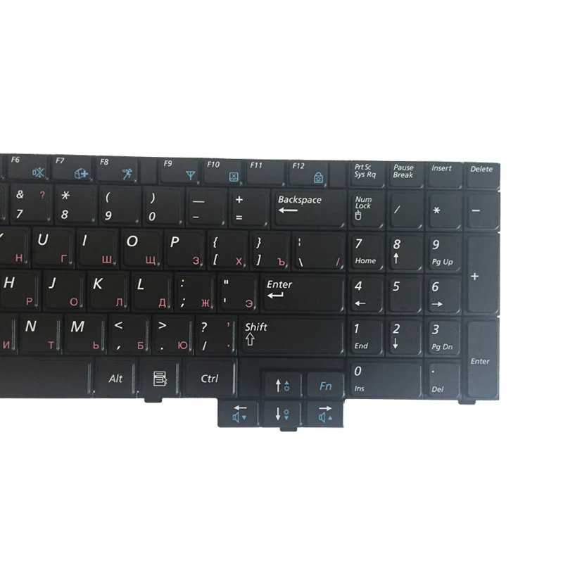 Новая русская клавиатура для Samsung R719 NP-R719 R618 R538 P580 P530 RU черная ноутбука |
