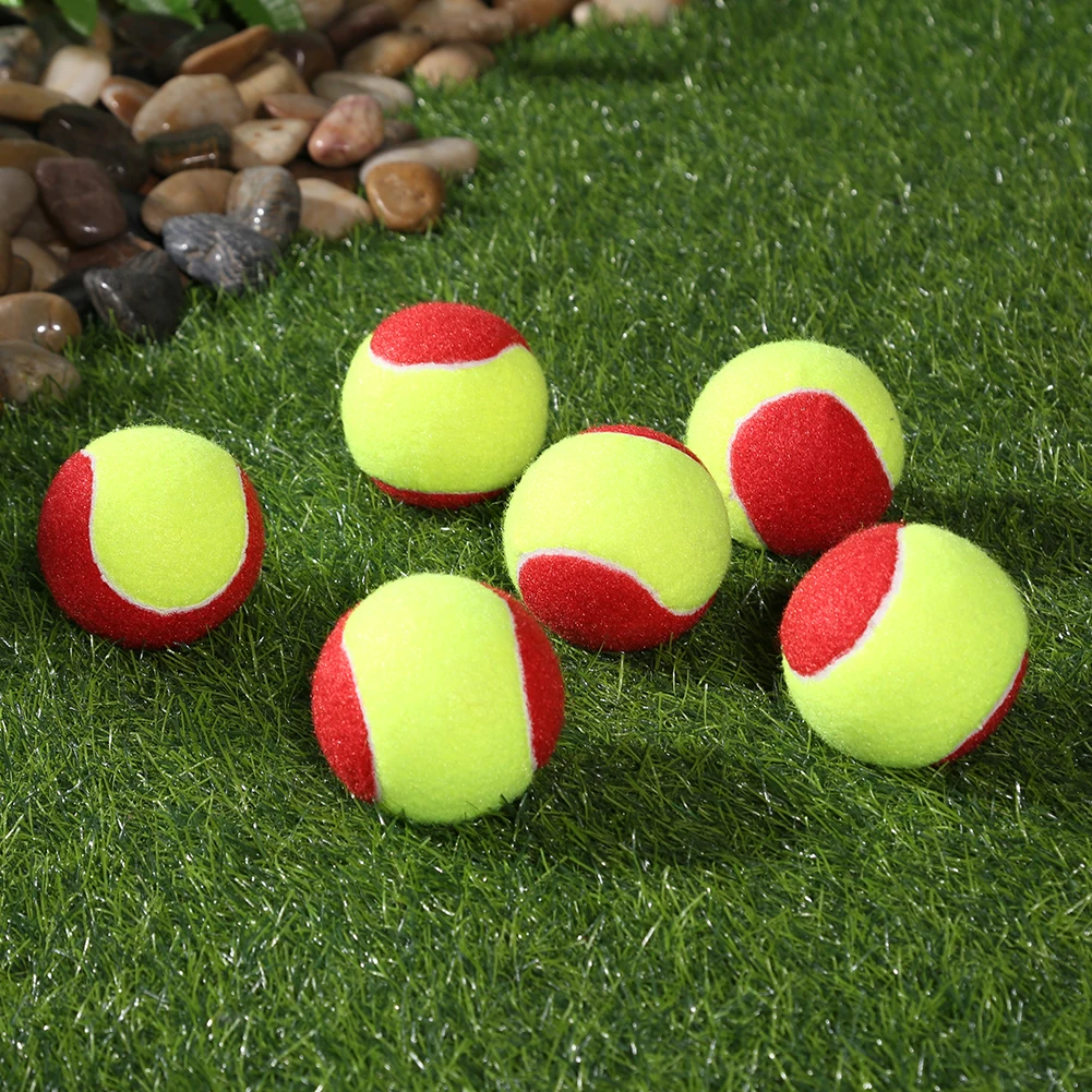 1/6 Pcs Soft Training Practice Beach Tennis Ball Outdoor Sports Rubber Elastic Tennis Balls Toys Supplies for Children Beginners
1/6 Pcs Soft Training Practice Beach Tennis Ball Outdoor Sports Rubber Elastic Tennis Balls Toys Supplies for Children Beginners