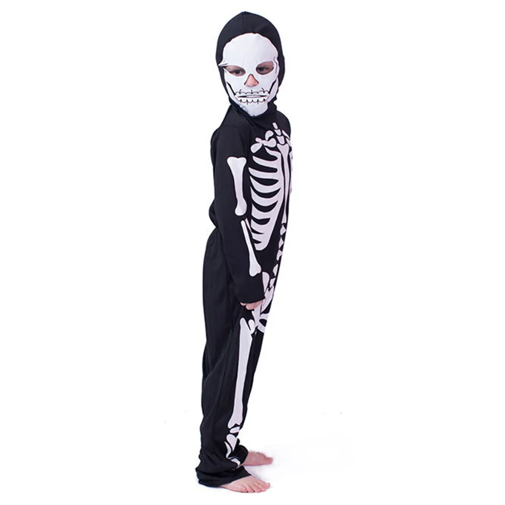 Children Horror Cosplay Costume Jumpsuit Ghost Skeleton Skull Robe Halloween Stage Performance Clothing 
Children Horror Cosplay Costume Jumpsuit Ghost Skeleton Skull Robe Halloween Stage Performance Clothing