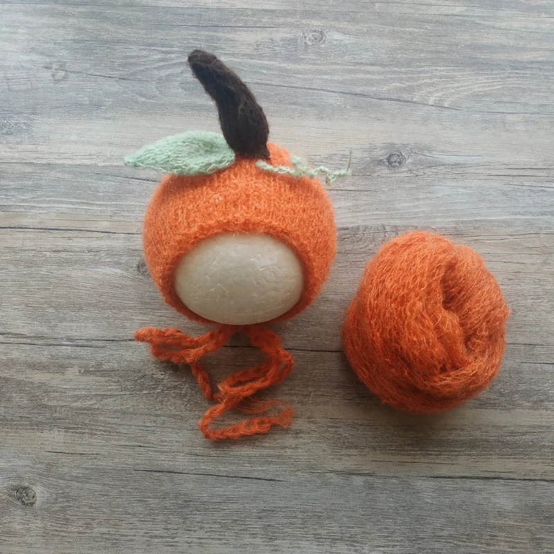 A2UB 2 Pcs Baby Receiving Blanket+Beanie Cap Set Newborn Mohair Pumpkin Hat Wrap Kit 
A2UB 2 Pcs Baby Receiving Blanket+Beanie Cap Set Newborn Mohair Pumpkin Hat Wrap Kit