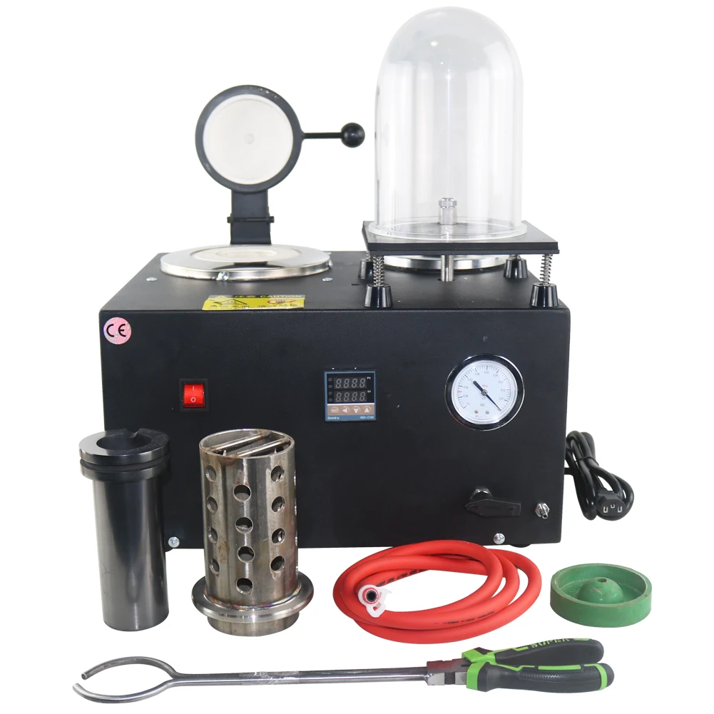 Manufacturer!!! Cast Vacuum and Melting Machine Digital Display High Temperature Refining Precious Metal Jewelry Casting Tool
Manufacturer!!! Cast Vacuum and Melting Machine Digital Display High Temperature Refining Precious Metal Jewelry Casting Tool