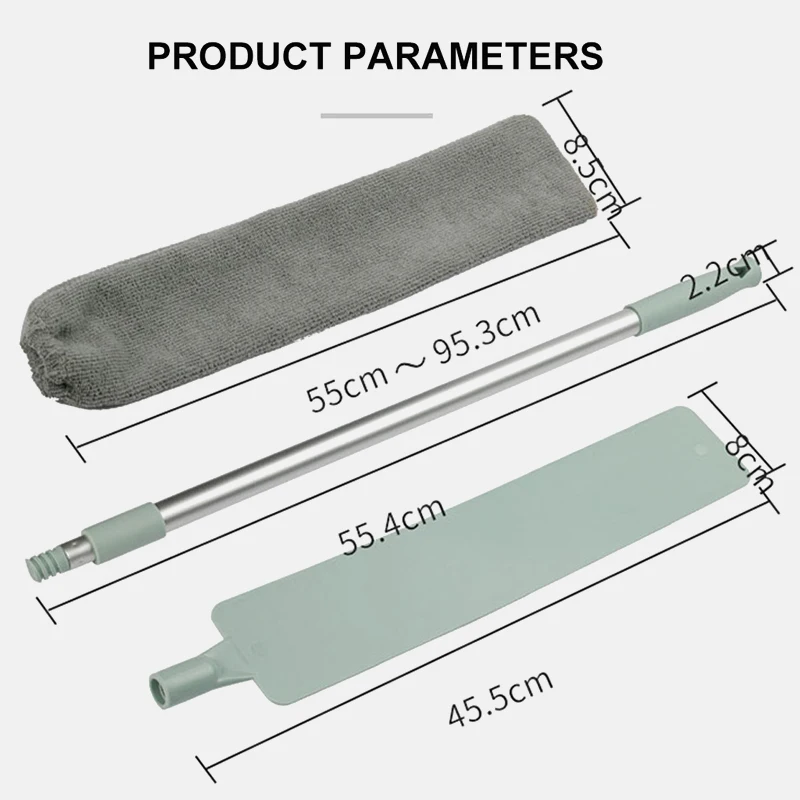 Microfiber Dust Mites Cleaning Tools Duster Windows Long Crevice Dust Brush Household Artifact Cleaning Dust Cleaning Telescopic
Microfiber Dust Mites Cleaning Tools Duster Windows Long Crevice Dust Brush Household Artifact Cleaning Dust Cleaning Telescopic