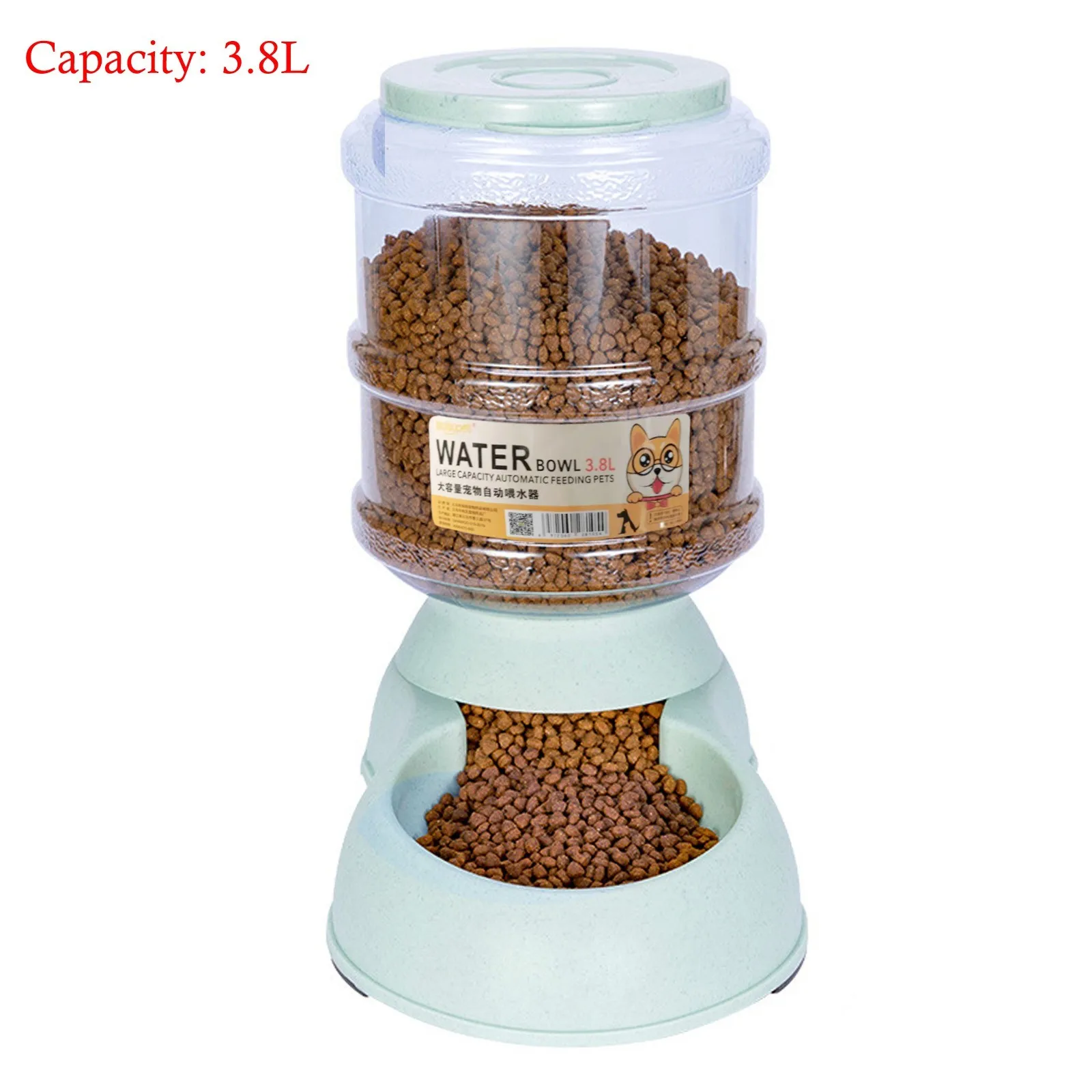 # 3.8l Dog Cat Feeder Bowl Automatic Pet Water Dispenser Drinking Fountain Bottle Plastic Pet Feeding Drinker Water Bowl
# 3.8l Dog Cat Feeder Bowl Automatic Pet Water Dispenser Drinking Fountain Bottle Plastic Pet Feeding Drinker Water Bowl