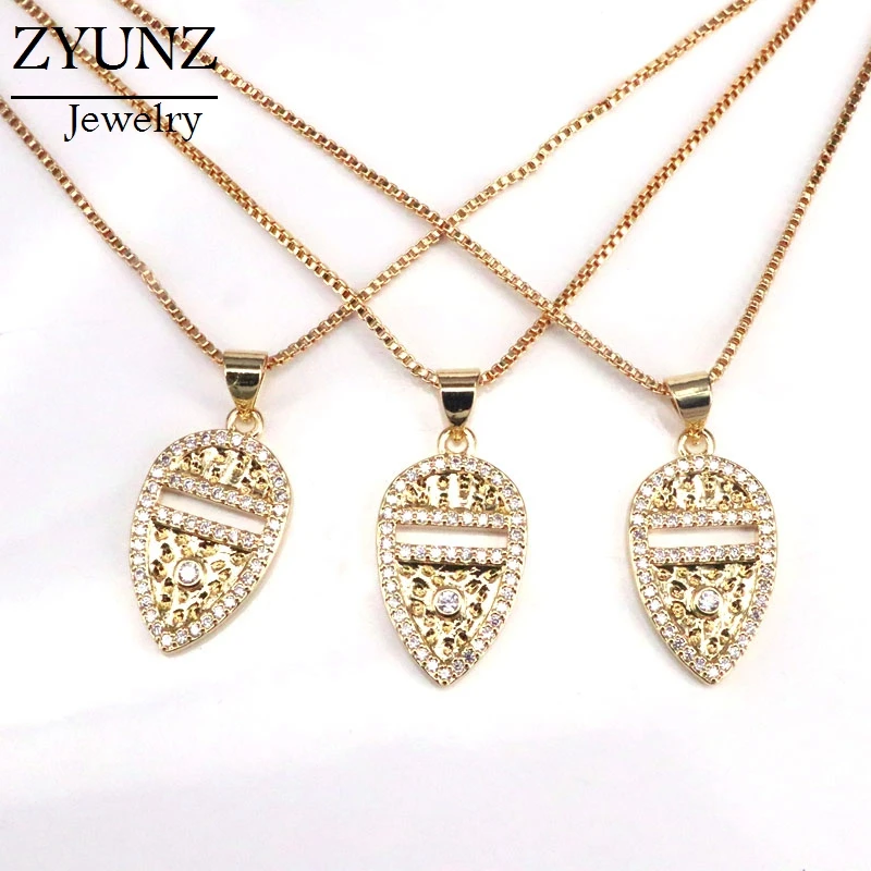 10PCS, Women's Drop Shaped Micro Pave CZ Zirconia Gold Color Fashion Jewelry Pendant Necklace Classic For Wedding Party Gifts
10PCS, Women's Drop Shaped Micro Pave CZ Zirconia Gold Color Fashion Jewelry Pendant Necklace Classic For Wedding Party Gifts