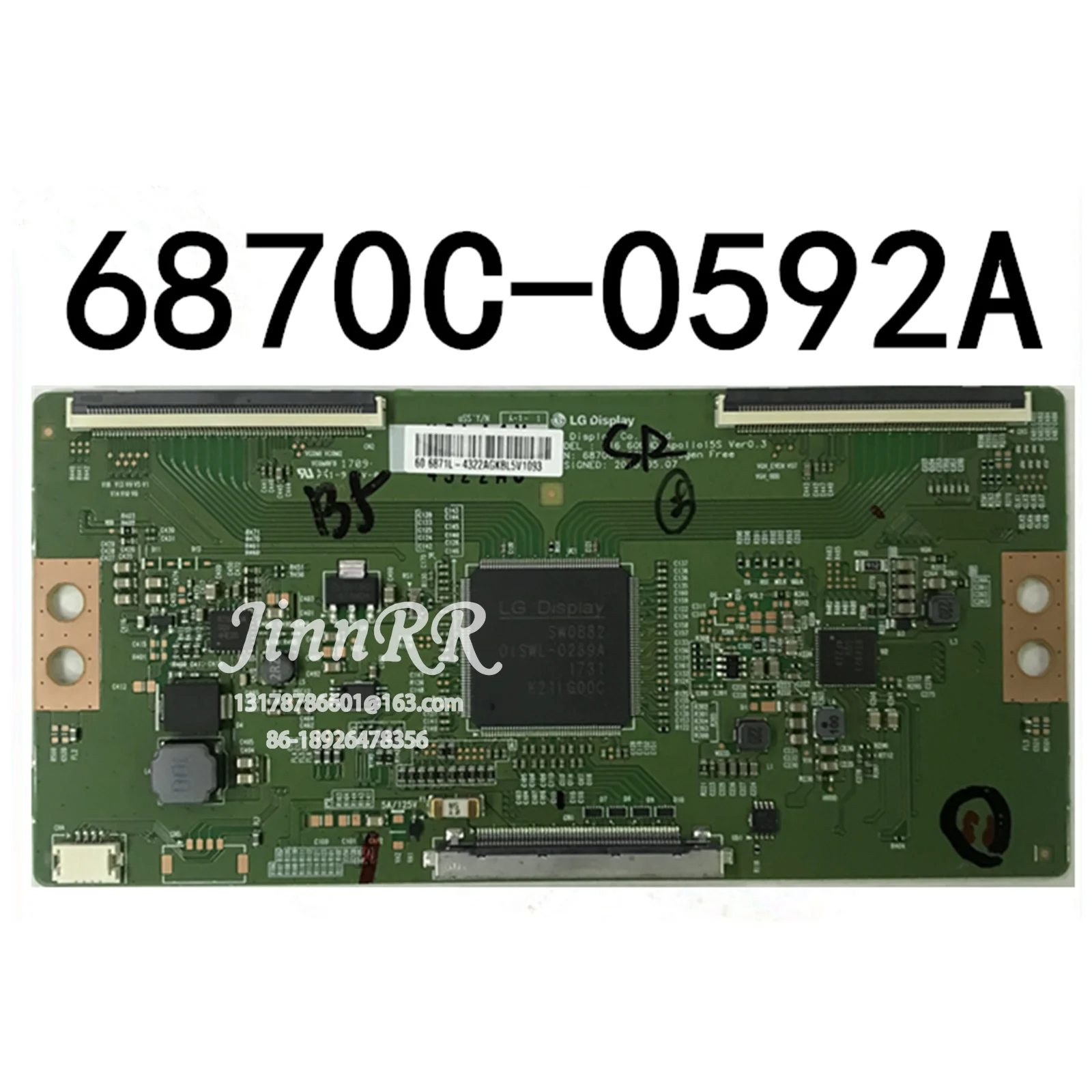 6870C-0592A Original wireless For 4K Logic board Strict test quality assurance 6870C-0592A
6870C-0592A Original wireless For 4K Logic board Strict test quality assurance 6870C-0592A