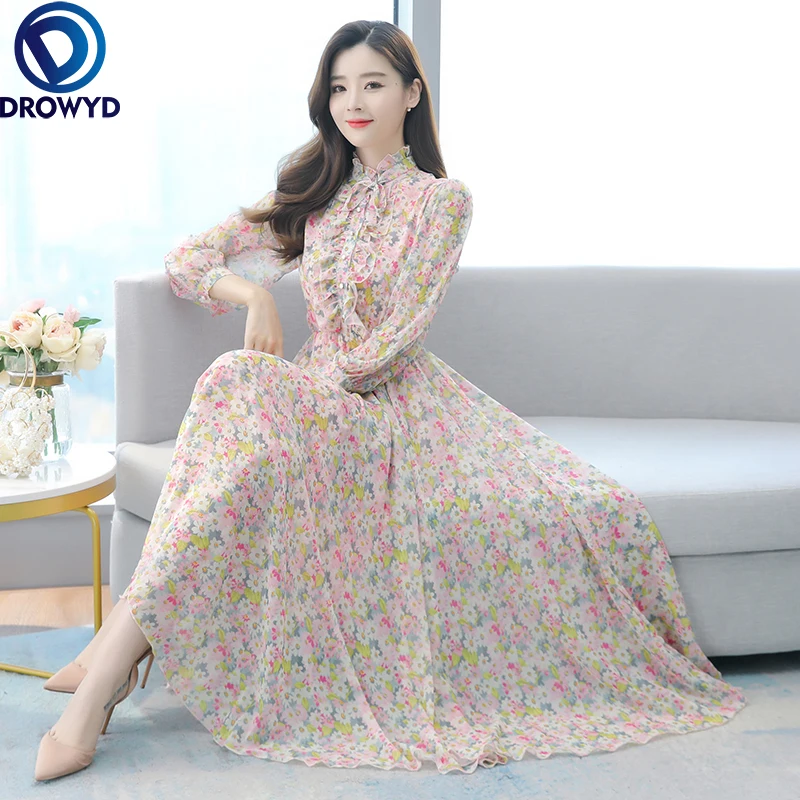 Женское шифоновое платье-макси в стиле бохо, повседневное элегантное облегающее пляжное платье средней длины с длинным рукавом, весна-осень 2021
Женское шифоновое платье-макси в стиле бохо, повседневное элегантное облегающее пляжное платье средней длины с длинным рукавом, весна-осень 2021