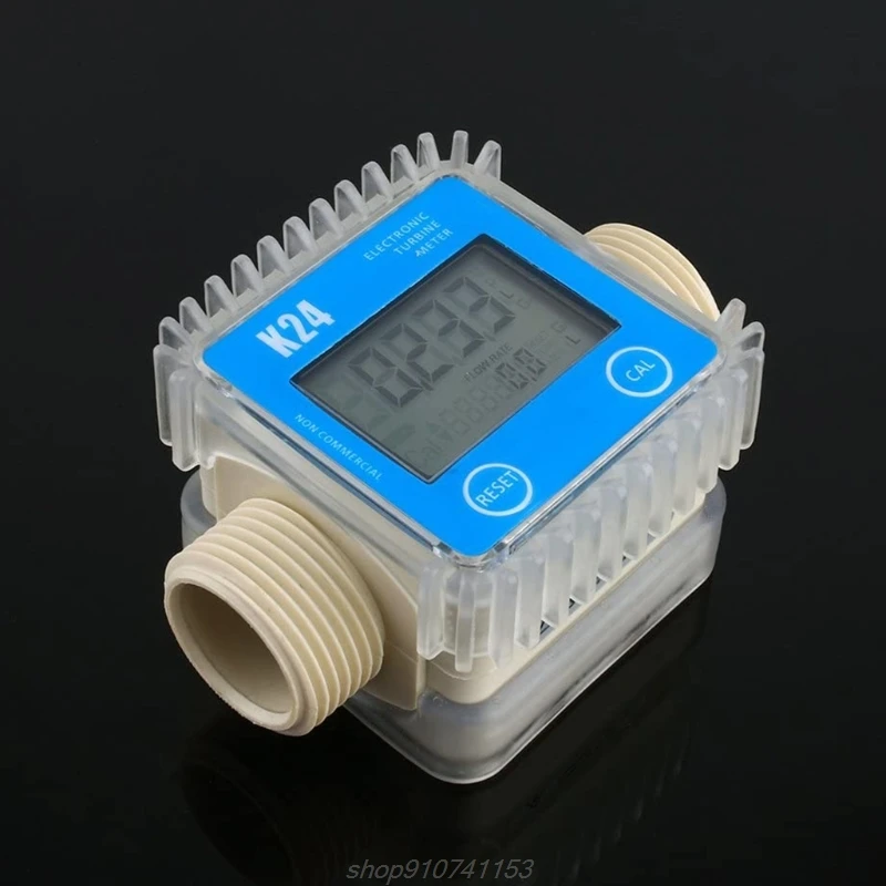 K24 Turbine Digital Oil Fuel Flow Meter Gauge For Chemicals Liquid Water Hot M17 21 Dropshipping
K24 Turbine Digital Oil Fuel Flow Meter Gauge For Chemicals Liquid Water Hot M17 21 Dropshipping