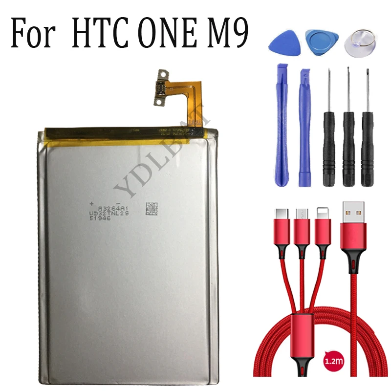 Аккумулятор BOPGE100 B0PGE100 3900 мАч для HTC ONE M9 + M9W One Plus M9pt Hima Ultra 0PJA10 0PJA1 3 USB кабель