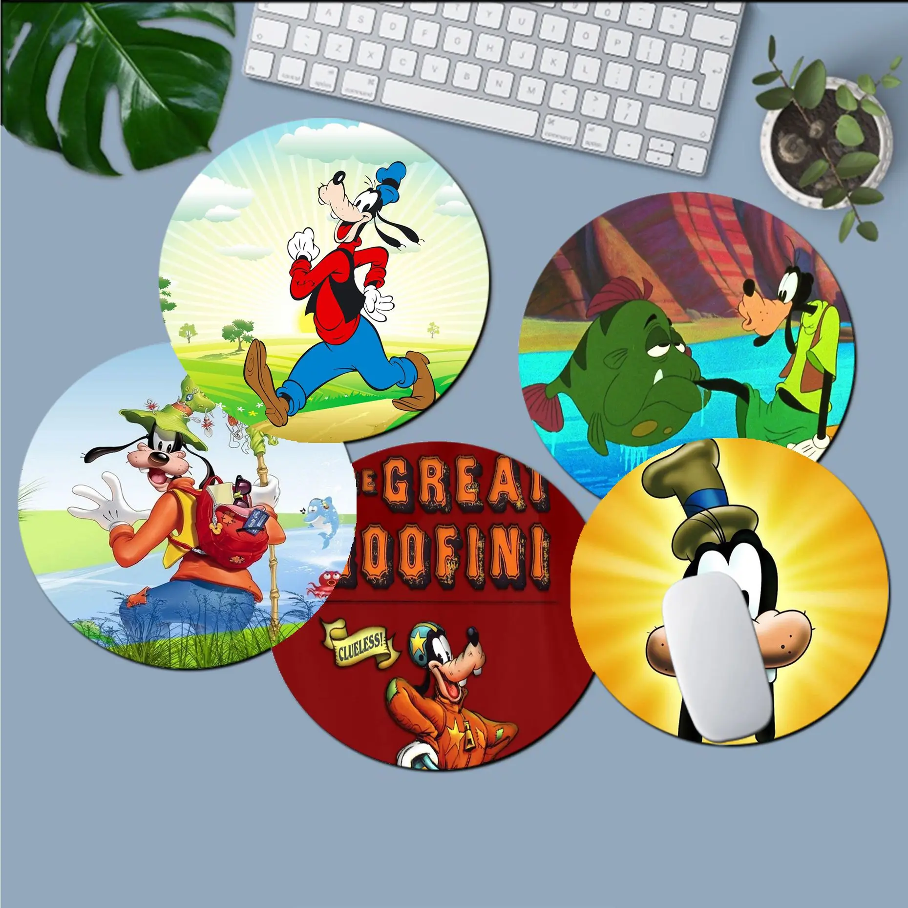 Funny Disney Goofy Laptop Computer round desk pads Mousepad Anti-Slip Laptop PC Mice Pad Mat gaming Mousepad
Funny Disney Goofy Laptop Computer round desk pads Mousepad Anti-Slip Laptop PC Mice Pad Mat gaming Mousepad