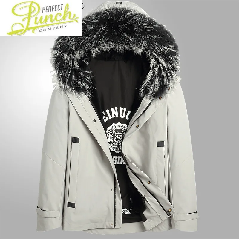 Winter 2021 Real Rabbit Fur Collar Parka for Men Hooded Warm Thick Parka with Fur Men's Clothing Casaco Masculino Gmm42
Winter 2021 Real Rabbit Fur Collar Parka for Men Hooded Warm Thick Parka with Fur Men's Clothing Casaco Masculino Gmm42