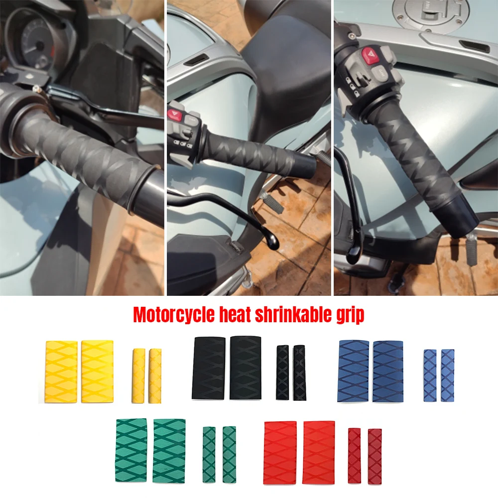 Motorcycle Grip Cover Set Handlebar Brake Horn Handle Non Slip Heat Shrink Rubber Waterproof Sleeves Motorbike Accessories
Motorcycle Grip Cover Set Handlebar Brake Horn Handle Non Slip Heat Shrink Rubber Waterproof Sleeves Motorbike Accessories