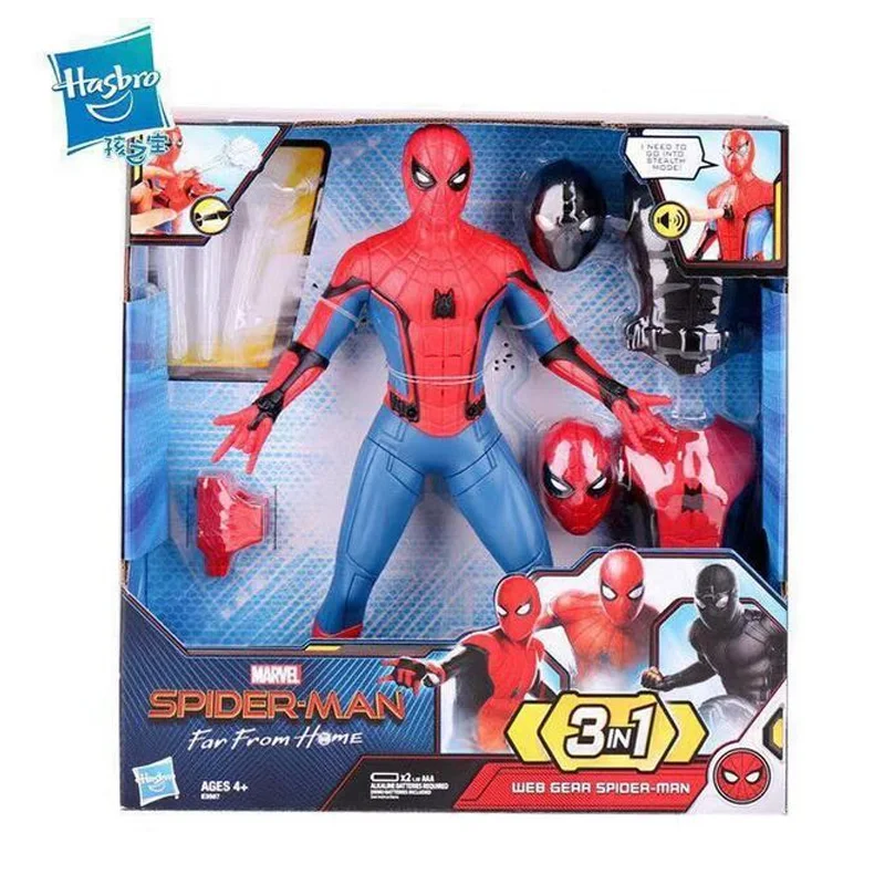 Экшн фигурка супергероя Hasbro Deluxe Человек паук музыка 3 в 1|Игровые фигурки и