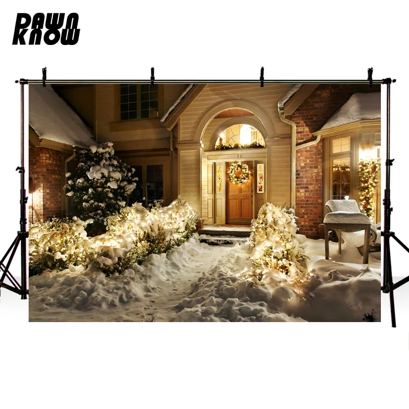 DAWNKNOW Merry Christmas Snow House Photography Background Backdrops Children Family Celebrate Photocall Photo Studio lv1203
DAWNKNOW Merry Christmas Snow House Photography Background Backdrops Children Family Celebrate Photocall Photo Studio lv1203