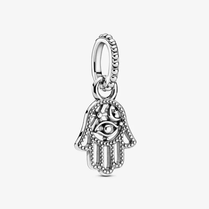 2021 Winter New 925 Sterling Silver Beads Protective Hamsa Hand Dangle Charm fit Original Pandora Bracelet Christmas Jewelry
2021 Winter New 925 Sterling Silver Beads Protective Hamsa Hand Dangle Charm fit Original Pandora Bracelet Christmas Jewelry