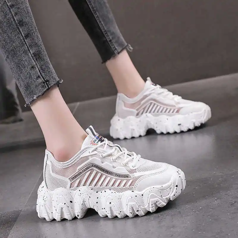 Summer New Shoes Woman Mesh Breathable Sneakers Women Fashion Casual Platform Shoes for Women Sneakers 2021 Zapatillas Mujer
Summer New Shoes Woman Mesh Breathable Sneakers Women Fashion Casual Platform Shoes for Women Sneakers 2021 Zapatillas Mujer