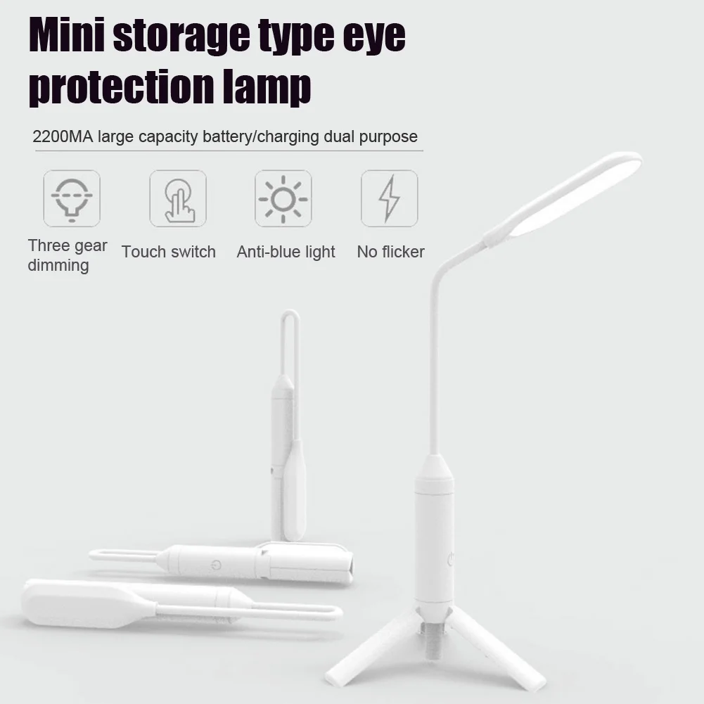 Table Lamp Easy Storage Led Night Light Flexible For Bedroom Eye Protection Modern Bedside Study Student USB Rechargeable
Table Lamp Easy Storage Led Night Light Flexible For Bedroom Eye Protection Modern Bedside Study Student USB Rechargeable