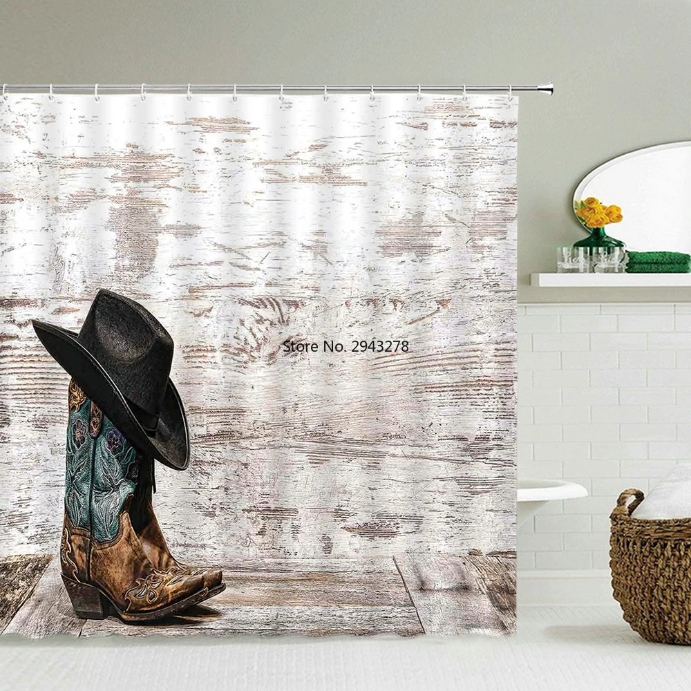 Wild Cowboy Bath Curtain Waterproof Shower Curtains Polyester Cowboy Scenery Bath Screen Printed Curtain for Bathroom Home Decor
Wild Cowboy Bath Curtain Waterproof Shower Curtains Polyester Cowboy Scenery Bath Screen Printed Curtain for Bathroom Home Decor
