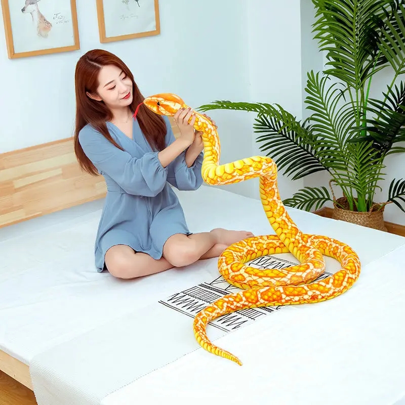 Dollhouse:simulation doll plush toys long snake huang xia, plate snake, snake hold pillow doll small snake cloth doll fake snake
Dollhouse:simulation doll plush toys long snake huang xia, plate snake, snake hold pillow doll small snake cloth doll fake snake