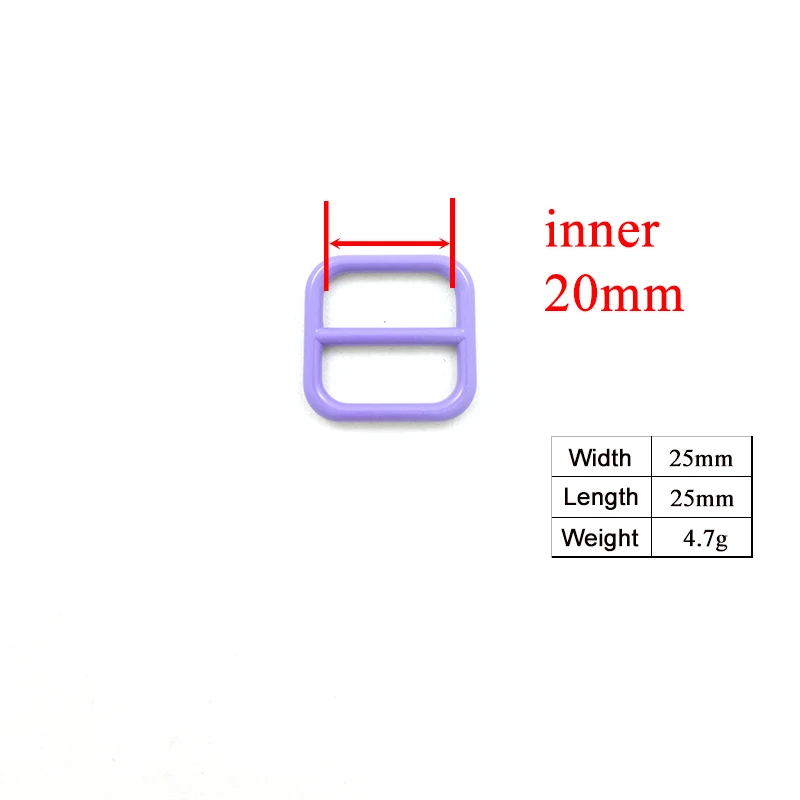 100pcs/lot violet adjustable buckle to adjust 20mm webbing sewing zinc alloy metal crafts stoving varnish CRZK20V
100pcs/lot violet adjustable buckle to adjust 20mm webbing sewing zinc alloy metal crafts stoving varnish CRZK20V