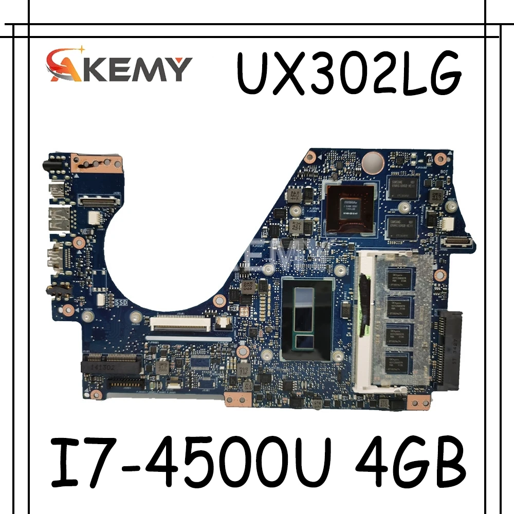 Материнская плата Akemy UX302LG For Asus UX302 UX302L UX302LG UX302LN UX302LNB материнская плата для ноутбука с I7-4500U CPU 4 Гб RAM GT730M/2G
Материнская плата Akemy UX302LG For Asus UX302 UX302L UX302LG UX302LN UX302LNB материнская плата для ноутбука с I7-4500U CPU 4 Гб RAM GT730M/2G