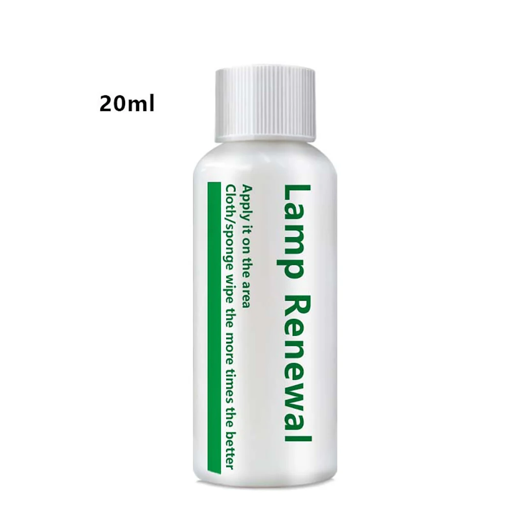 LED Car Headlight Restoration Polishing Agent 20ml Liquid Lamp Retreading Agent Lamp Renovation Auto Maintenance Car Detailing
LED Car Headlight Restoration Polishing Agent 20ml Liquid Lamp Retreading Agent Lamp Renovation Auto Maintenance Car Detailing