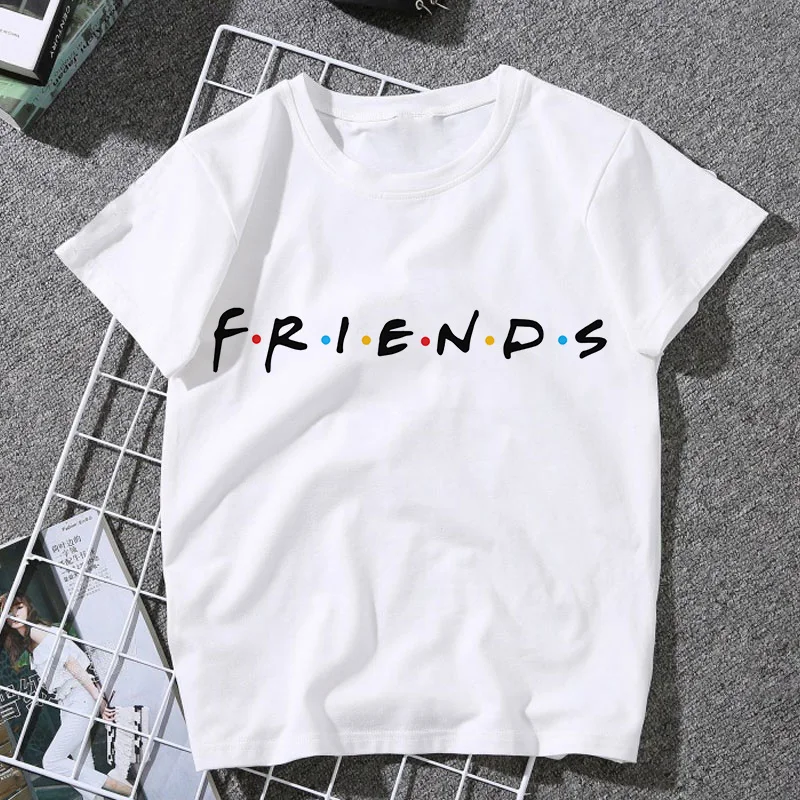 2020 New FRIENDS letter Print Female T Shirt Women Harajuku T-Shirt Summer Short Sleeve Casual Clothing Punk Tee Tops
2020 New FRIENDS letter Print Female T Shirt Women Harajuku T-Shirt Summer Short Sleeve Casual Clothing Punk Tee Tops