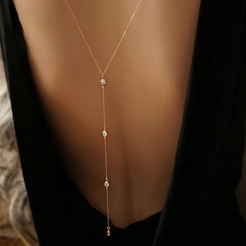 Women Boho Gold Beach Bikini Bib Crystal Wedding Summer Dress Backdrop Back Necklace Jewelry
Women Boho Gold Beach Bikini Bib Crystal Wedding Summer Dress Backdrop Back Necklace Jewelry