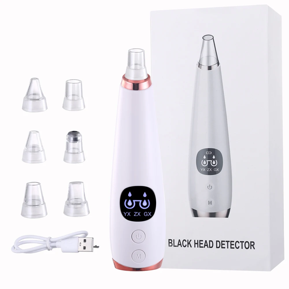 Remover Blackhead Visible Facial Pore Cleaner Microscope Blackhead Black Head Vacuum Suction Rechargeable Acne Pimple Remove
Remover Blackhead Visible Facial Pore Cleaner Microscope Blackhead Black Head Vacuum Suction Rechargeable Acne Pimple Remove