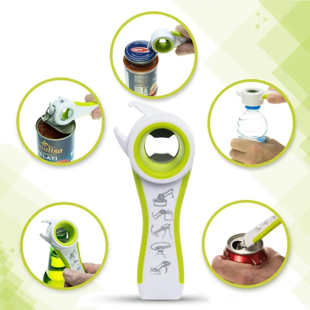 5 in 1 Multi function multi-function Stainless Steel plastic Can jar bottle open can Opener Beer Good Kitchen Tool tools
5 in 1 Multi function multi-function Stainless Steel plastic Can jar bottle open can Opener Beer Good Kitchen Tool tools