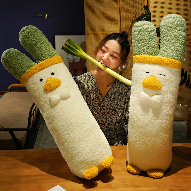 Kawaii Japanese Cartoon Duck With Green Onion Hat Long Pillow Soft Baby Long Pillow Cushion Kids Girls Christmas Gift
Kawaii Japanese Cartoon Duck With Green Onion Hat Long Pillow Soft Baby Long Pillow Cushion Kids Girls Christmas Gift