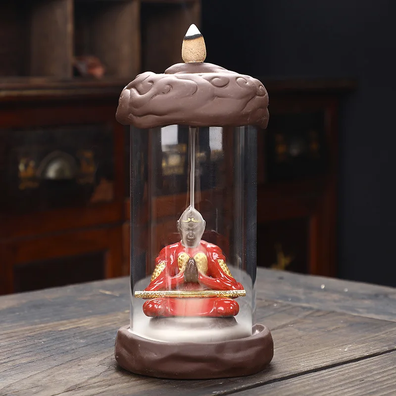 Backflow incense burner waterfall ceramic crafts Chinese dragon home decor glass Buddhist incense holder For gifts aroma lamp
Backflow incense burner waterfall ceramic crafts Chinese dragon home decor glass Buddhist incense holder For gifts aroma lamp