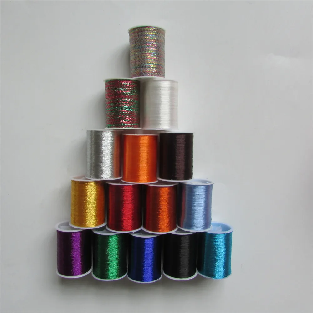 metal embroidery thread DIY clothing accessory essential 14 kind of colour select sewing thread 1pcs sell
metal embroidery thread DIY clothing accessory essential 14 kind of colour select sewing thread 1pcs sell