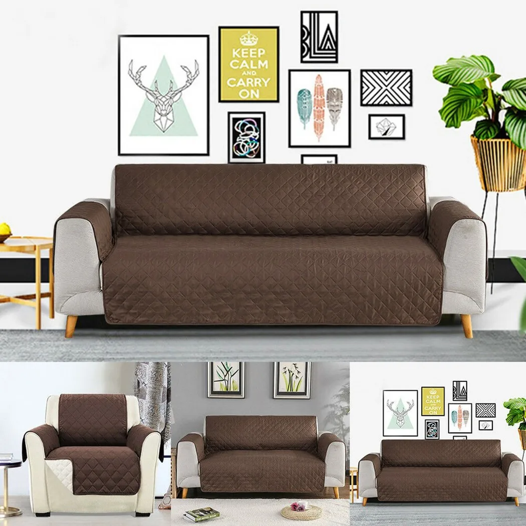 1/2/3 Seater Quilted Anti-wear Sofa Covers For Dogs Pets Kids Anti-Slip Couch Recliner Slipcovers Armchair Furniture Protector
1/2/3 Seater Quilted Anti-wear Sofa Covers For Dogs Pets Kids Anti-Slip Couch Recliner Slipcovers Armchair Furniture Protector