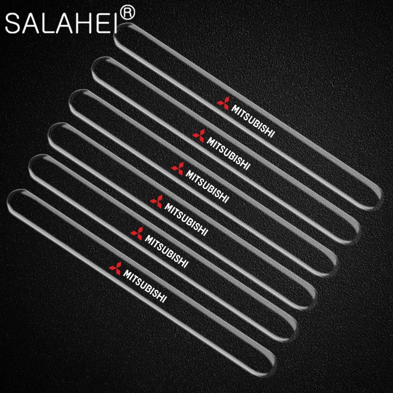 6PCS Car Door Edge Transparent Anti-collision Strips Used For Mitsubishi ASX Lancer Pajero Outlander L200 EVO Protector Sticker
6PCS Car Door Edge Transparent Anti-collision Strips Used For Mitsubishi ASX Lancer Pajero Outlander L200 EVO Protector Sticker