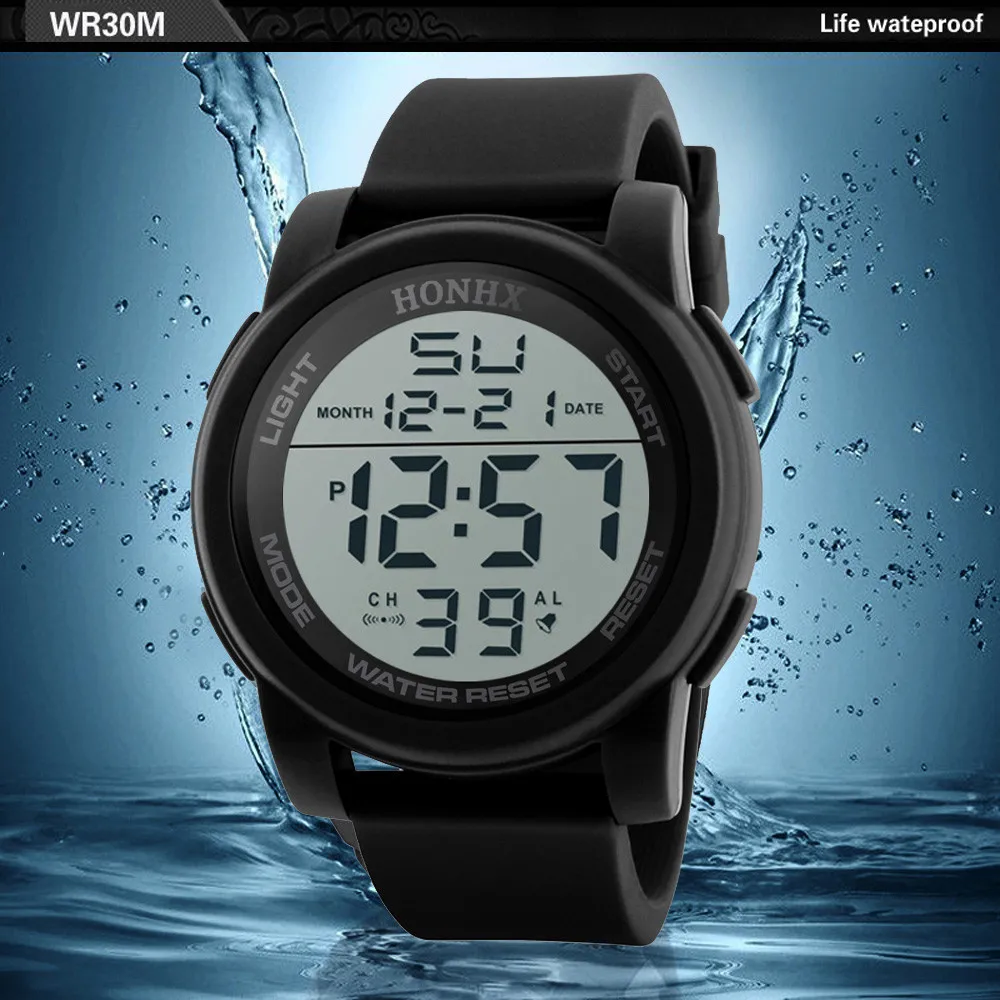 Luxury Waterproof Military Sport Watches Men Silver Steel Digital Quartz Analog Watch Clock Relogios Masculinos Male Gift 2021 
Luxury Waterproof Military Sport Watches Men Silver Steel Digital Quartz Analog Watch Clock Relogios Masculinos Male Gift 2021
