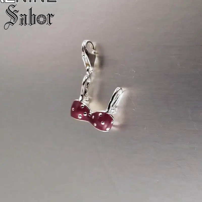 Классический серебристый цвет фиолетовый бикини Топ Diy амулеты подходит браслет